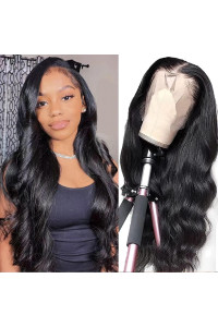 Meiking Body Wave Lace Front Wigs Human Hair 13X4 Lace Frontal Glueless Wigs For Black Women 180% Density Hd Lace Front Wigs Human Hair Pre Plucked With Baby Hair Natural Hairline(28Inch, 13X4 Body Wave Wig)