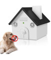 4 Modes Dog Barking Control Devices Up to 50 Ft Range Dog Training & Behavior Aids, Ultrasonic Dog Barking Deterrent Devices Outdoor Weatherproof, Indoor Anti Barking Device Safe for Human & Dogs