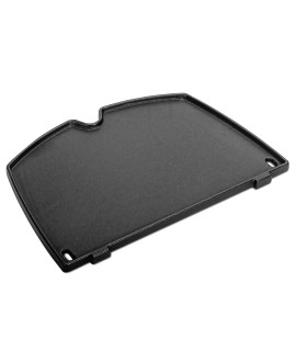 6558 Weber Griddle Cast Iron Griddle For Gas Grill, Profire Cooking Griddle Parts For Weber Q100 Q120 Q140 Q1000 Q1200 Q1400 Series, Weber Q1200 Griddle, Grill Accessories For Weber Outdoor Grill