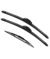Emithsun Oem Quality Premium All-Season Windshield Wiper Blades Replacement For Lexus Rx300 1999-2003,Easy Diy Install 242116(Set Of 3)