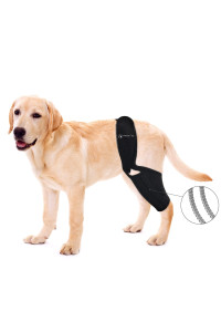 BaoGuai Knee Brace for Dogs ACL with Side Stabilizers,Knee Cap Dislocation, Arthritis - Keeps The Joint Warm and Stable - Extra Support - Reduces Pain and Inflammation - 7Sizes?XL?
