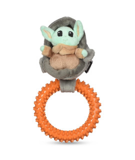 STAR WARS for Pets GROGU Cradle Puppy Ring Teether Toy | GROGU Teething Toy for Puppies | Dog Toys, Puppy Teething Toys, Puppy Safe Chew Toys, Dog Chew Toys | Gifts Fans
