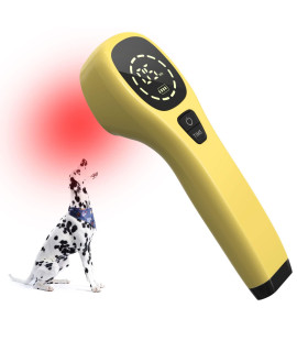 Handheld Pet Red Light Therapy Relieve Local Pain, Inflammation and Accelerate epidermal Wound Healing, Red Light wavelength 650nm/808nm, Suitable for All Kinds of Pets, Cats and Dogs, etc.