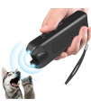 Anti Barking Device 3 In 1 Dog Barking Control Devices Up To 164 Feet Safe For Humans & Dogs, Dog Barking Deterrent Tool For Training, Ultrasonic Dog Bark Deterrent With Dual Strobe Led Flashlight