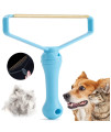 Pet Hair Remover,Reusable Dog Hair Remover Cat Hair Remover, Multi Carpet Hair Removal Tool And Carpet Scraper, Easy Lint Remover For Clothes,Couch,Carpet ,Carpet Towers (Blue)