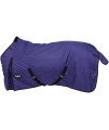 Tough-1 32-9010 Basic 600D Turnout Blanket Purple 78