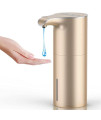 Yikhom Automatic Liquid Soap Dispenser, 5 Level Adjustable Touch-Free Motion Sensor Soap Pump Dispenser, 1537Oz Electric Soap Dispenser, Waterproof Pump For Bathroom Kitchen, Usb C Rechargeable