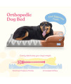 Orthopedic Sofa Dog Bed - Ultra Comfortable Dog Bed for Giant Dogs - Breathable & Waterproof Pet Bed- Egg Foam Sofa Bed with Extra Head & Neck Support - Removable Washable Cover with Nonslip Bottom