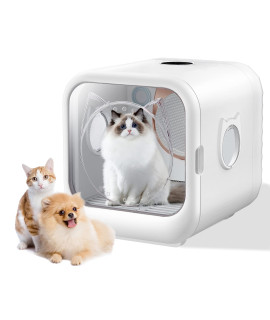 GOODMOM Cat Dryer, Ultra Quiet Pet Hair Dryer Box 360 Drying, Adjustable Temperature and Time, Suitable for Cats and Small Dog