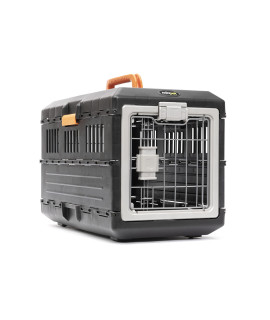 Mirapet USA Pet Carriers - Airline TSA Approved Travel Crates for Cats and Dogs - Collapsible Foldable Design Portable Hard-Sided Kennels for Pets - 360