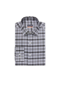 Van Heusen Mens Dress Shirt Regular Fit Stain Shield Stretch, Fog, 14-145 Neck 32-33 Sleeve