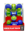 KONG Squeezz Action Play Pack Dog Toys, Variety Pack (4 pk)