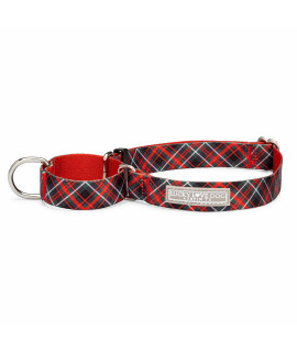 Lucky Love Dog Martingale Collar | Premium No Slip | Martingale Collar for Small Boy and Girl Dogs | Great for Whippets, Greyhounds, and More (Heywood, Small)
