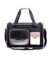 H.S.C Pet Cats Carriers Soft-Sided For Kittens Or Adult Cat Outdoor Travelling Go To Vet