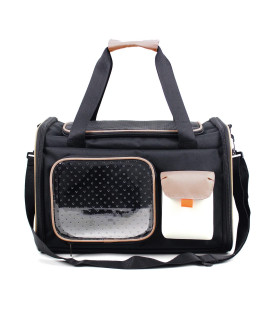H.S.C Pet Cats Carriers Soft-Sided For Kittens Or Adult Cat Outdoor Travelling Go To Vet