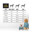 HDE Dog Raincoat Double Layer Zip Rain Jacket with Hood for Small to Large Dogs Ducks Blue - 3XL