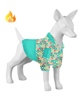 Lovinpet Dog Coat Onesies Large Dogs: Soft & Upgraded Lightweight Fabric Vintage Happy 2 Main Vivid Prints Dog Clothes, Fashionable Dog Flannel Shirt, Suitable For Small Dog Breeds,