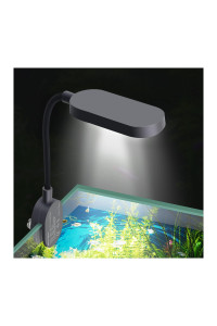 Upettools Aquarium Light Full Spectrum Fish Tank Light Clip On Fish Tank Usb 360A Rotation Lighting For Freshwater Tank 5W