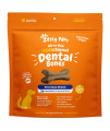 Zesty Paws Dental Bones For Large Dogs - Fights Tartar Plaque - Gum, Teeth Bone Health - Cinnamon For Dog Breath - Immune, Joint, Gut, Skin Coat Support - Omega 3 Epa Dha And Calcium - 24 Cta