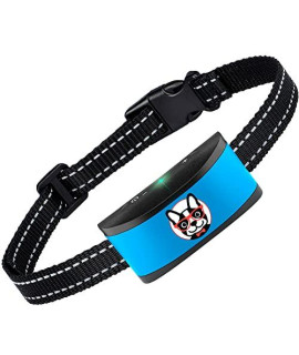 Small Dog Bark Collar Rechargeable - Anti Barking Collar For Small Dogs - Smallest Most Humane Stop Barking Collar - Dog Training No Shock Bark Collar Waterproof - Safe Pet Bark Control Device