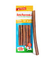 FETCHERONI Collagen Sticks for Dogs - Bully Sticks and Rawhide Alternative Treats, Long Lasting Dog Chews 12-inch Natural Collagen for Dogs - 5-Pcs Pack High Protein Dog Dental Treats W/Beef Collagen