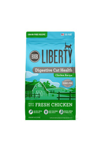 BIXBI Liberty Dry Food Digestive Cat Health Chicken Recipe, 10lb
