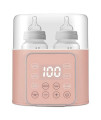 Baby Bottle Warmer 9-In-1 Multifuntion Breast Milk Warmer, Fast Baby Food Heater Defrost Warmer With Timer For Twins, Lcd Display Accurate Temperature Adjustment, 24H Constant Mode