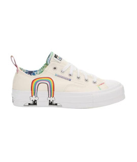 Converse Chuck Taylor Low Womens Shoes Lift Pride Size 7 Pridewhite
