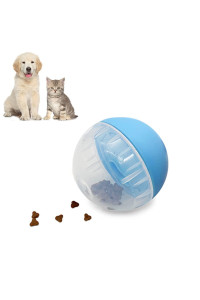 Treat Ball Puzzle Feeder Adjustable Dog Treat Dog Ball Treat Dispensing Dog Toys 3Aa