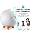 Anti Barking Device, Ultrasonic Dog Barking Deterrent Device, Automatic & Rechargeable Dog Barking Control Devices with 33FT Control Range, Mini Stop Dog Barking Training Tool for Large Small Dogs