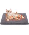 Rockever Self Warming Cat Mat, Self Warming Cat Bed Self Heating Cat Mat Extra Warm Thermal Pet Pad Small Cat House (2025 Mat-18 X15)