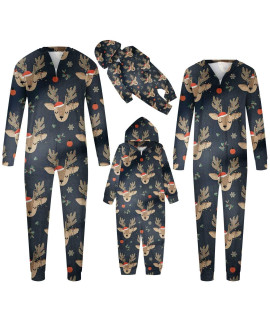 Christmas Pajamas For Family Matching Pjs Set Cute Holiday Xmas Family Sleepwear Set Loungewear Jumpsuits 2022 Best Gifts
