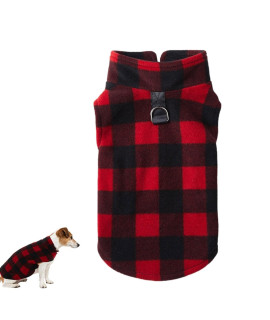 Lokoo Dog Coat Cozy Cold Weather Dog Coat Plaid Design - Cold Weather Dog Winter Sleeveless Clothes For Small Medium And Large Dogs