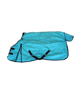 1200D Waterproof Miniature Turnout Blanket - Turquoise 48"
