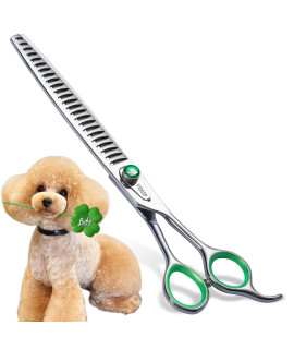 Fogosp Professional Thinning Shears For Dogs 8 Inch Dog Grooming Scissors For Pet Long Chunkers Shears Japanese 440C 70 Thinning Rate 24 Teeth