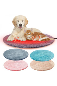 SEPPR Pet Heating Pad, 16in Dog Cat Heating Pad, USB Indoor Pet Heating Pads for Cats Dogs, Electric Pads for Dogs Cats, Pet Heated Mat