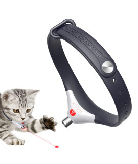 Cheerble 3 Beam Modes] Kitidot Interactive Laser Toy For Indoor Cats Kittens, Adjustabl Electric Cat Collar Smart Toy, Fun Birthday Toy