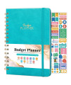 Budget Planner - Budget Book With Bill Organizer And Expense Tracker, 61 X 825, 12 Month Undated Finance Planneraccount Book To Take Control Of Your Money, Start Anytime - Green