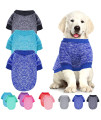 9 Pieces Pet Dog Clothes Dog Sweater For Small Dogs Warm Soft Pup Dog Shirt Winter Clothes For Puppy Dogs Girl Or Boy (Medium)