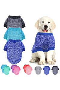 9 Pieces Pet Dog Clothes Dog Sweater For Small Dogs Warm Soft Pup Dog Shirt Winter Clothes For Puppy Dogs Girl Or Boy (Xx-Large)