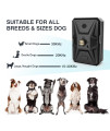 Dog Barking Control Device, 3 Frequency Anti Barking Device, 33Ft Ultrasonic Dog Barking Deterrent, Rechargeable Stop Dog Barking Indoor Outdoor for Small Large Anti Barking Device Dog Bark Control