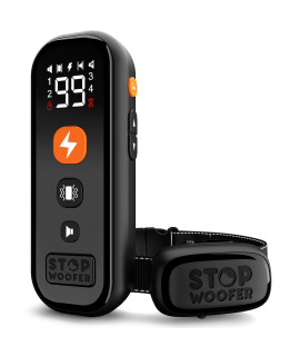 Shock Collar For Dogs - Waterproof Rechargeable Dog Electric Training Collar With Remote For Small Medium Large Dogs With Beep, Vibration, Safe Shock Modes (11-120 Lbs)