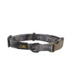 Browning Classic Webbing Dog Collar, Durable Adjustable Pet Collar, Available In Solid Colors And Camo Patterns, Ovix Camo, Small