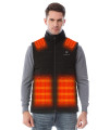 Venustas Mens Heated Vest With Battery Pack 74V, Ultra-Thin Carbon Fiber, Suitable For Winter Outdoor Hunting Skiing