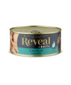 Reveal Natural Wet Cat Food, 12 Pack, Limited Ingredient, Grain Free Food For Cats, Tuna Fillet In Broth, 55Oz Cans