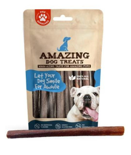 Amazing Dog Treats 12 Inch Collagen Stick - (20 Count) - Collagen Bully Sticks For Dogs - 95 Natural Collagen Sticks For Dogs - No Hide Bones For Dogs