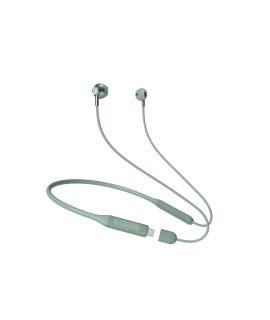 Ikf W1 Bluetooth Wireless Earbuds - Sports Magnetic Neckband Wireless Headsets, Hifi Stereo Deep Bass Bluetooth 53Earphones Ipx4 Waterproof With Mic For Gym Workout Running 30H Playtime (Green)