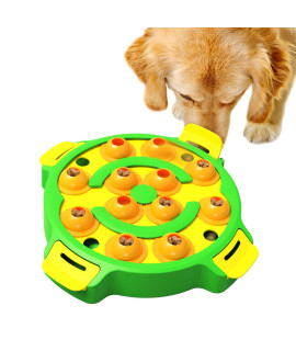 Modern-Depo Dog Puzzle Feeder Interactive Toys For Large Medium Small Dogs Puppy Food Treat Dispenser Iq Training Mental Stimulation Enrichment, Green