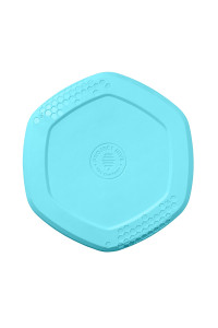Project Hive Apet Companya - Soothing Vanilla Scented - Hive Frisbee Disc For Dogs - Great For Fetch - Includes A Lick Mat On Back - Floats In Water, Smooth Glide - Made In The Usa