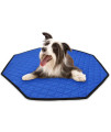 Tierecare Dog Playpen Mat Pee Pad For Puppy Cat Octagon Shape Non-Slip Washable Whelping Pads Leakproof Potty Training Pads Reusable Absorption Pet Cage Liner